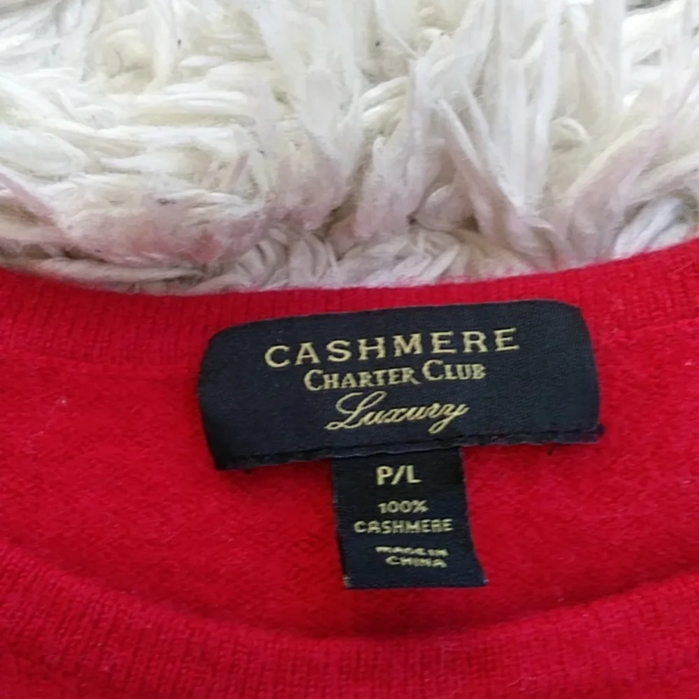 Charter Club Cashmere sweater - Picture 4 of 5